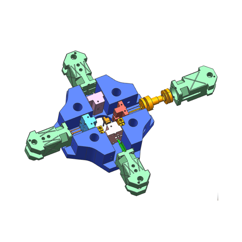 Vysokorýchlostná forma na tlakové liatie s viacerými posúvačmi Vysokorýchlostná forma na tlakové liatie s viacerými posúvačmi